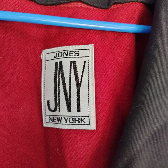 Black Overcoat with Red Lining - Picture 2 of 4